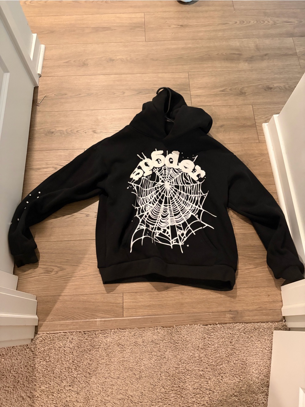 Sp5der OG web hoodie (black)